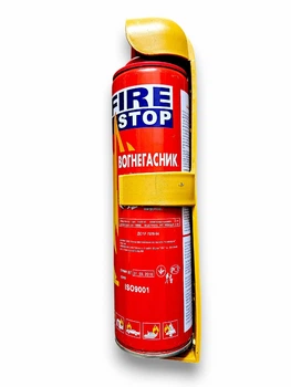 Огнетушитель Avtoaks аэрозольный углекислотный "FIRE STOP" 1000 мл.