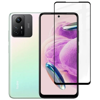 Защитное стекло Fiji Premium для Xiaomi Redmi Note 12S полная проклейка Anti-Static черный
