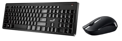 Комплект (клавиатура, мышь) Genius SlimStar 8006 WL Black (31340002406) USB