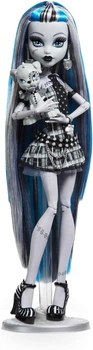 Кукла Монстер Хай Фрэнки Штейн Драма Monster High Frankie Stein Reel Drama Collector Black and White Mattel (HKN29) (HKN29)
