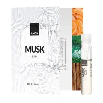 Avon Туалетна вода Musk Rain для нього листівка з пробним зразком 0.6 мл