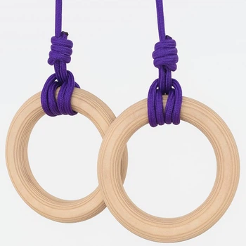 Детские гимнастические кольца 2шт пара Troli Rundy Rings Rope 170мм