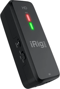 Микрофонный усилитель IK Multimedia iRIG PRE HD