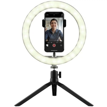 Штатив зі світлодіодним кільцем Trust Maku Ring Light