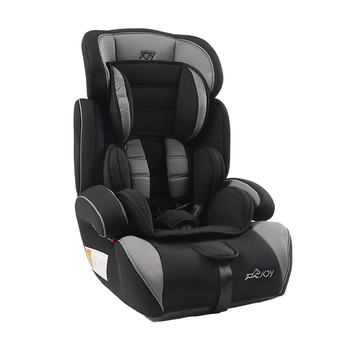 Дитяче автокрісло JOY 9-36 кг із бустером Універсальне Чорний із сірим