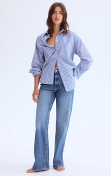 Жіночі джинси Bootcut High Н&М (58477) W36 Сині