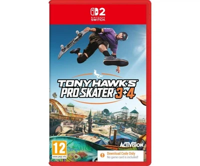 Гра Tony Hawk's Pro Skater 3 & 4 (ваучер на скачування) (англійська версія) (Nintendo Switch 2)