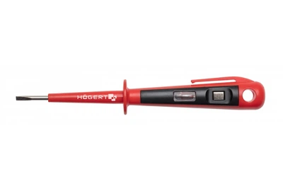 Тестер напруги Hogert SL3 100-500 В завдовжки 150 мм для електриків (HT1S981)