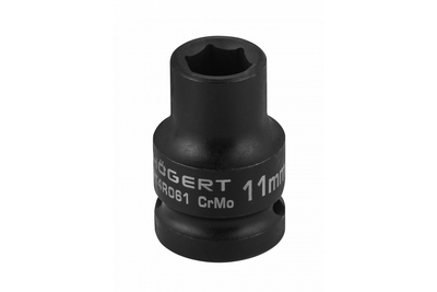 Ударная короткая торцевая головка 11 мм шестигранная для гайковерта Hogert 1/2 HT4R061