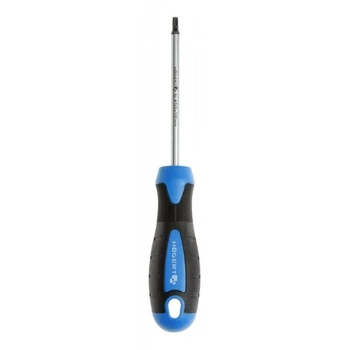 Викрутка Torx T30 довжина 100 мм з міцної сталі S2 Hogert для професійного використання (HT1S058)