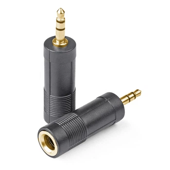 Адаптер Stone 3.5mm AUX на 6.35 1/4 дюйма переходник (ST-SA39) 1 шт.