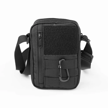 Сумка через плечо Signum Pro черная, компактная с MOLLE