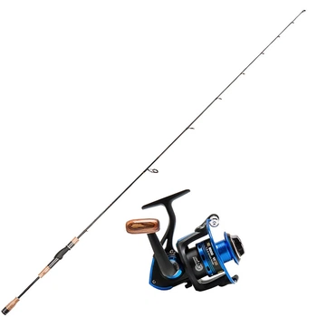 Набор спиннинг Spin 2.4 м карбон IM8 + безынерционная катушка Fishing 2000B алюминий для ловли щуки окуня судака