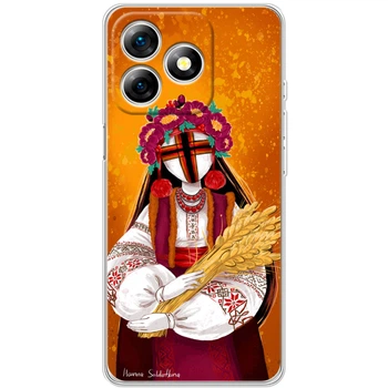 Силиконовый чехол BoxFace Ulefone Note 18 Pro Motanka by H Soldatkina (65171-up2643)