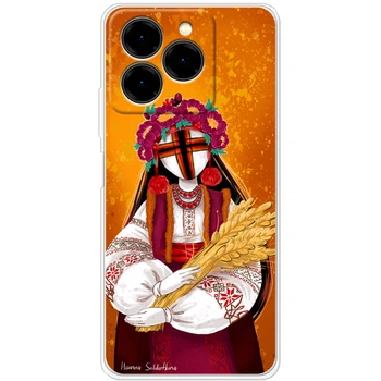 Силиконовый чехол BoxFace Ulefone Note 20 Pro Motanka by H Soldatkina (65172-up2643)