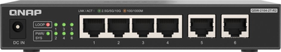 Комутатор QNAP QSW-2104-2T-R2