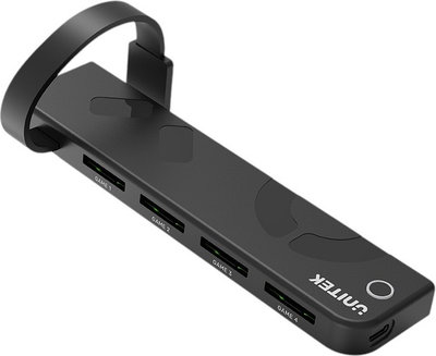 Кардрідер Unitek 4-in-1 Game Card Reader Black (G1002D01)