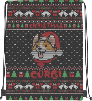 Мішок Спортивний Christmas Corgi