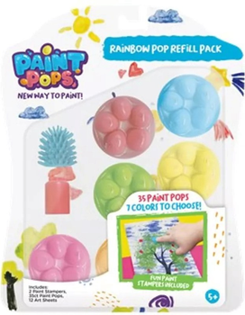 Zestaw Funko Paint Pops uzupełniający farbki w kulkach 35 szt 7 kolorów 4962 (0771171149620)