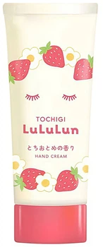 Крем для рук LuLuLun Hand Cream Tochigi Strawberry з екстрактом полуниці 30 г (4580794011568)