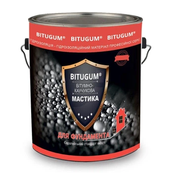 Мастика бітумно-каучукова "Bitugum" 5,0 кг
