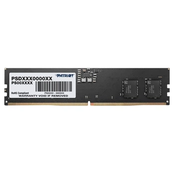 Оперативна пам'ять Patriot Signature PSD516G480081 16 ГБ DDR5 4800 МГц DIMM Чорний (PSD516G480081)