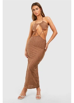 Платье boohoo 40 Коричневый gzz91622