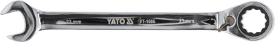 Klucz płasko-oczkowy YATO z grzechotką 23 mm (YT-1666)
