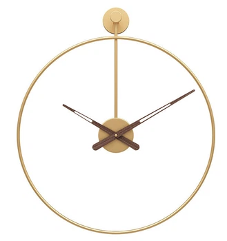 Настінний годинник Ti-Time (60 см) лофт Loft5-B-600 металевий золотистий