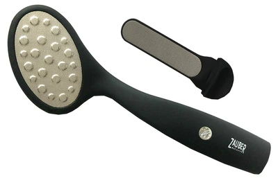 Терка для пяток и пальчика лазерная двухсторонняя Zauber-manicure 04-001