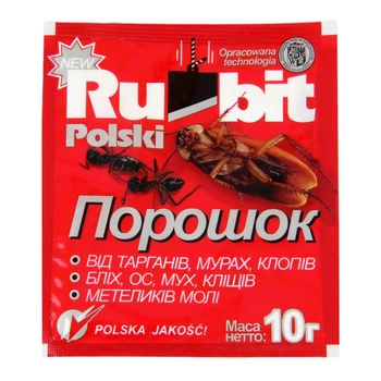 Інсектицид від тарганів Rubit Polski концентрат 10 г GlobalAgroTrade