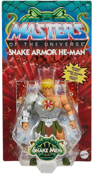 Ігрова фігурка Mattel Masters of the Universe Origins Snake Armor He-Man 14 см (0194735104222)