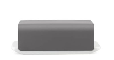 Маслянка Alessi Mattina 21х9 см темно-сіра (BG04DARKGREY)