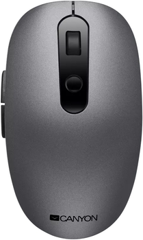 Миша Canyon MW-9 Silent Wireless Gray (CNS-CMSW09DG)