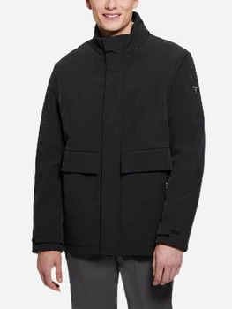 Куртка демісезонна з капюшоном чоловічий Guess 708010392 XL Чорна (1159841721)
