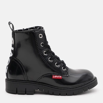 Підліткові демісезонні черевики для дівчинки Levi`s Pasadena VPHI0022S-2459 35 Чорні (4894873115437)