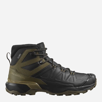 Мужские демисезонные ботинки для туризма с мембраной Salomon X Ultra Snowpilot Wp L47585700 40.5 (7.5US/7UK) 25.5 см Black/Milito (195751784672)