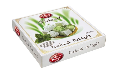Турецький рахат-лукум Malatya Pazari Sehzade з м'ятою 400 г (8690985522400)