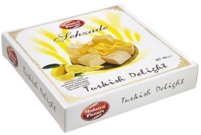 Турецький рахат-лукум Malatya Pazari Sehzade лимонний 400г (8690985520406)