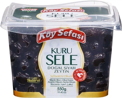 Оливки Koy Sefasi Kuru Sele з кісточкою 550 г (8696591065454)