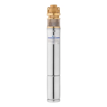 Насос скважинный AGUA центробежный 3SKM 100 750Вт Hmax 48м 3м³/ч Ø76мм с верхним забором воды CV035067