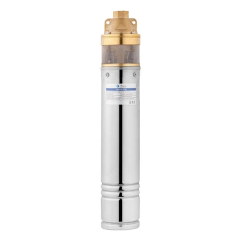 Насос скважинный AGUA центробежный 4SKM 150 1100Вт Hmax 100м 2.7м³/ч Ø95мм с верхним забором воды CV035070