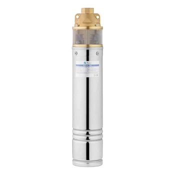 Насос скважинный AGUA центробежный 4SKM 100 750Вт Hmax 61м 2.7м³/ч Ø95мм с верхним забором воды CV035069