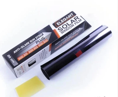 Плівка на верх лобового скла "Elegant" Super dark (57985)