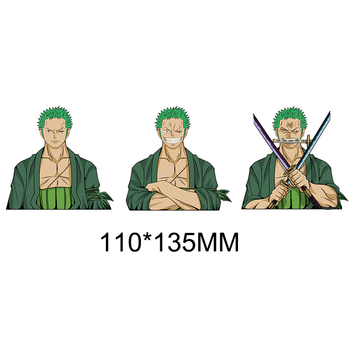 Голографическая наклейка Ван Пис Зоро One Piece Zoro
