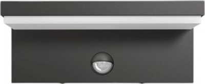 Настінний вуличний світильник Philips Bustan 9Вт PIR (915005378401)