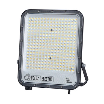 Прожектор Horoz Electric светодиодный "PALLAS-200 3CCT" 200W 3000 K 4500 К 6000 К черный