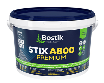 Водно-дисперсионный клей Bostik Stix A800 Premium (18 кг)