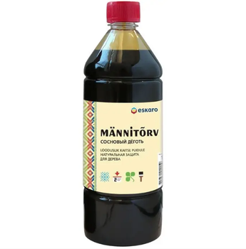 Деготь сосновый ESKARO MANNITORV натуральный 1 л