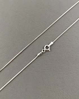 Серебряная цепочка "Снейк мягкая" 40 см ЦСНМ-40